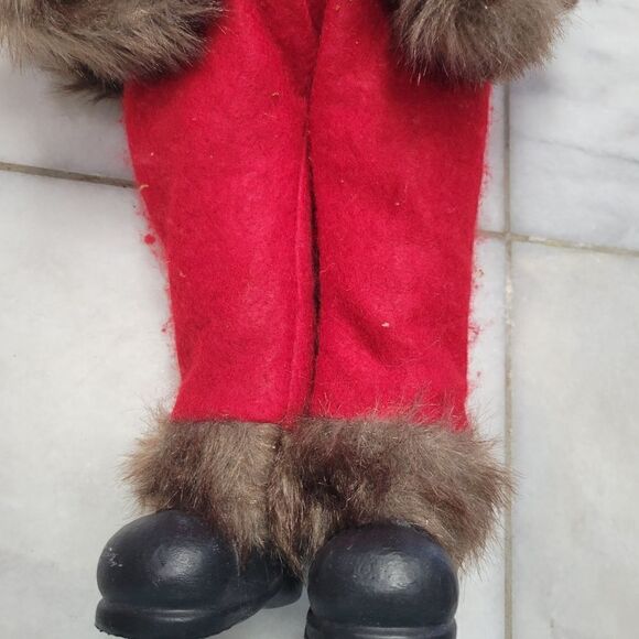 Santa Claus Standing Christmas Doll 21" Holiday Decorations Figurine - Picture 3 of 11